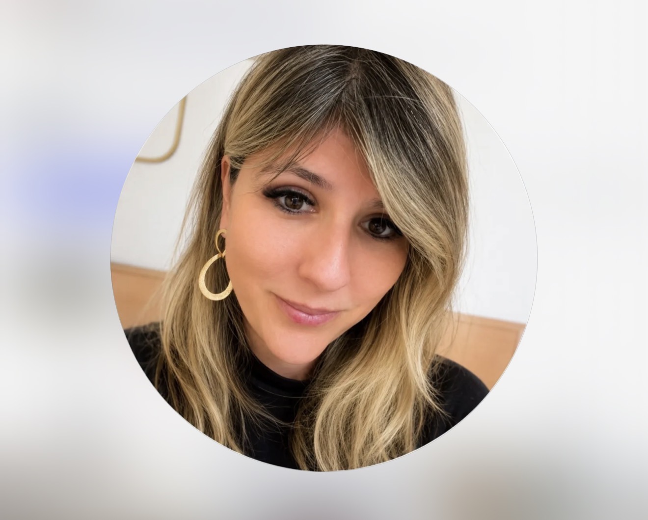 Retrato de Joyce Cunha, usuária convidada do Bento